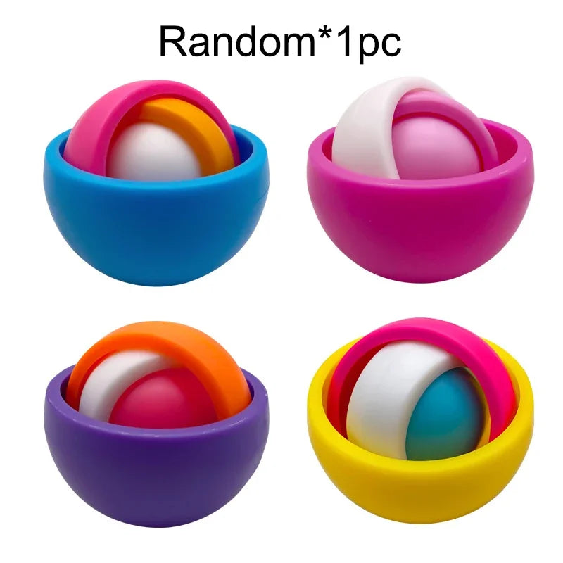 3D Rotation Fidget Gyro Spinner Toy-6