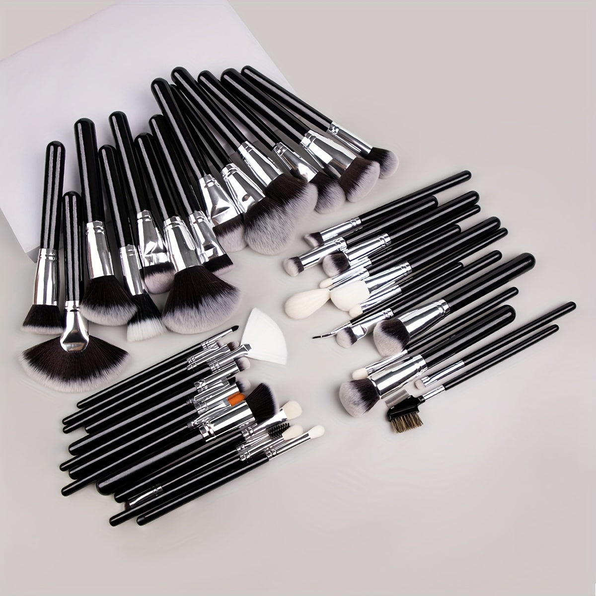 40 PCS Professional Makeup Brush Set – Face & Eye Brushes with Soft Synthetic Bristles-1
