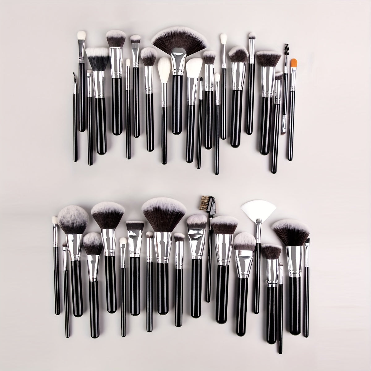 40 PCS Professional Makeup Brush Set – Face & Eye Brushes with Soft Synthetic Bristles-3