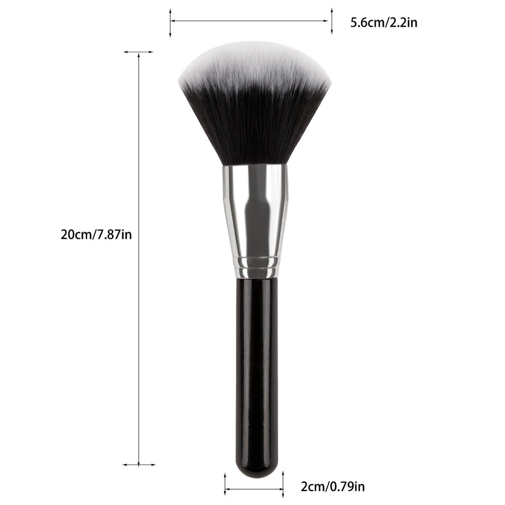 40 PCS Professional Makeup Brush Set – Face & Eye Brushes with Soft Synthetic Bristles-4